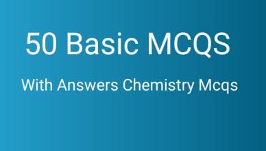 BASIC CHEMISTRY MCQS